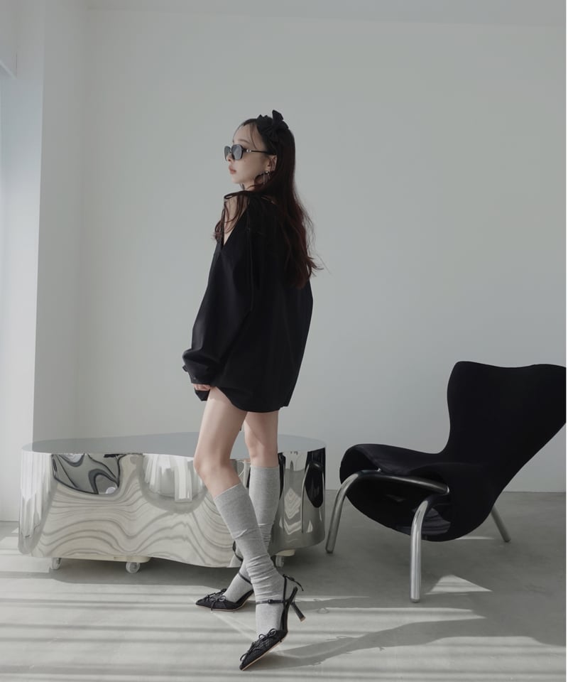 ビジューロングスリーブT / Bijou Long Sleeve T | FICTION TO ビジューロングスリーブT / Bijou Long Sleeve T | FICTION TO