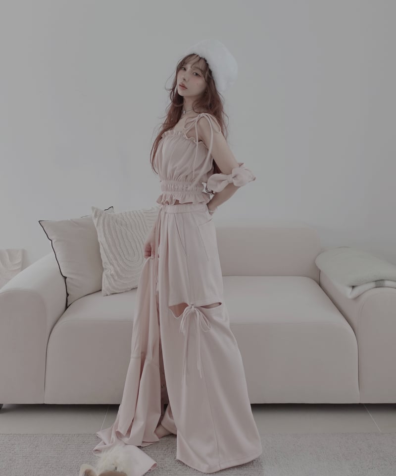 フリルキャミソール/Frill Camisole | FICTION TOKYO OFFICI