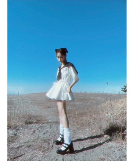 セーラーカラーチュニックワンピース / Sailor Collar Tunic One-Piece