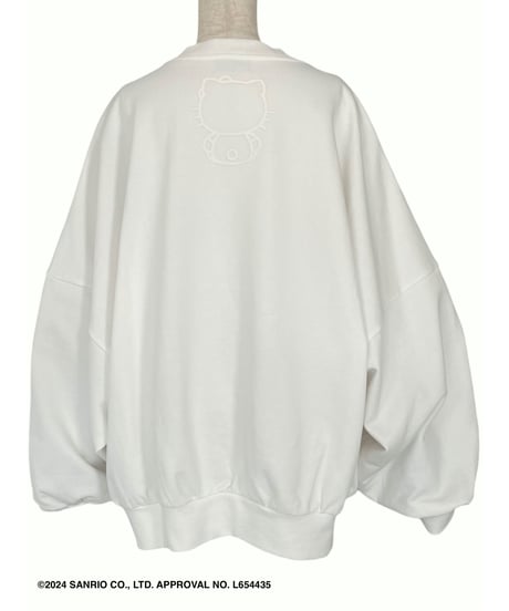 【Milk】♡ Croco Kitty ♡ ボリュームスリーブスウェットトップ / ♡Croco Kitty♡ Volume Sleeve Sweat Top