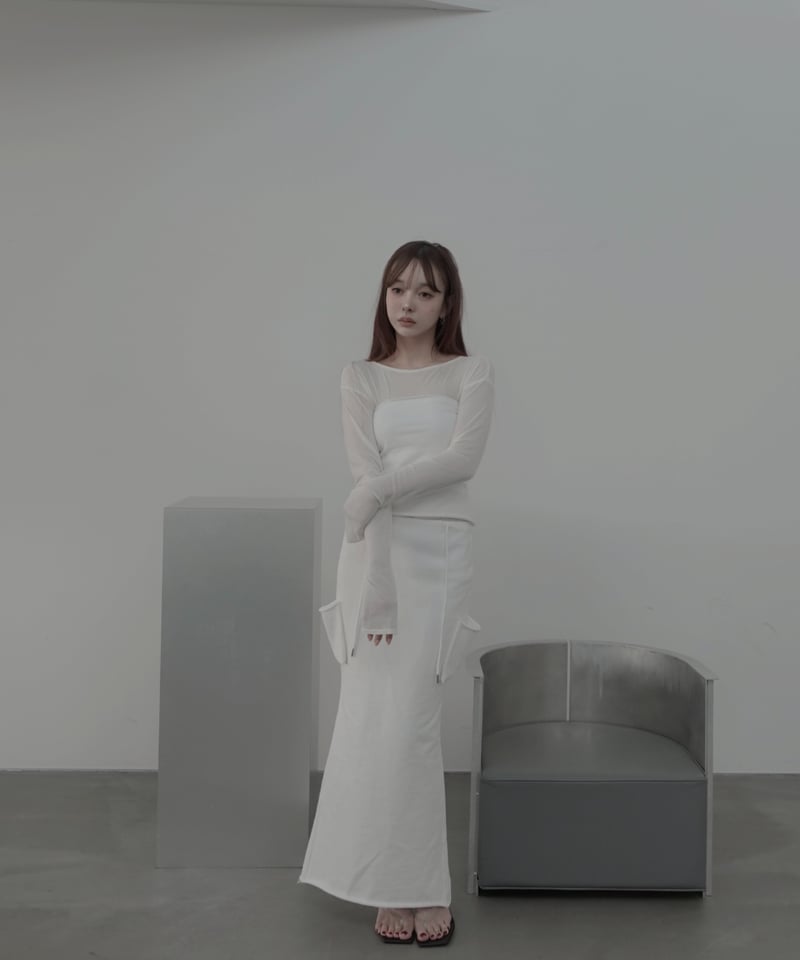 スウェットフレアスカート / Sweat Flare Skirt | FICTION TOKY