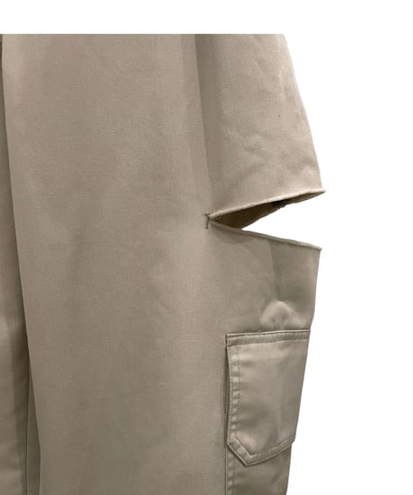 サイドカットタックパンツ / Side Cut Tack Bottoms