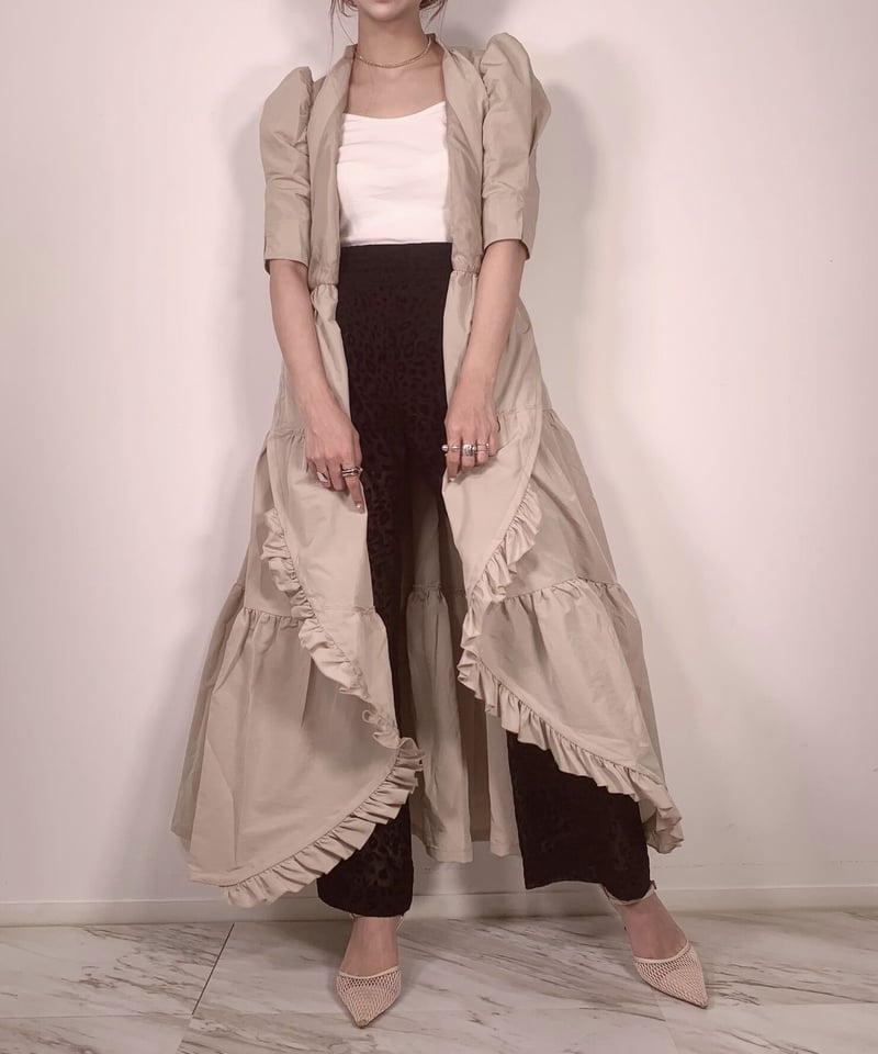 Leopard Sheer Pants レオパードシアーパンツ | FICTION TOKYO Leopard Sheer Pants レオパードシアーパンツ | FICTION TOKYO