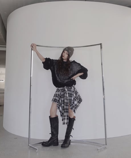 【Check】ランダムスカート / Random Skirt