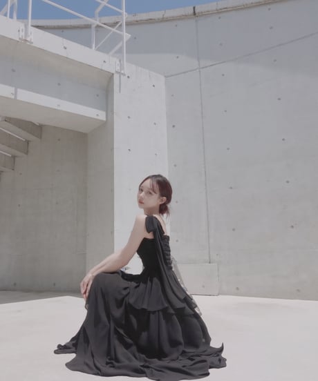 【Black】サマーロングドレス / Summer Long Dress
