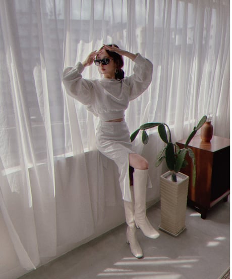 スウェットスリットスカート / Slit Sweat Skirt