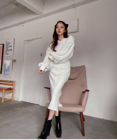 スウェットスリットスカート / Slit Sweat Skirt