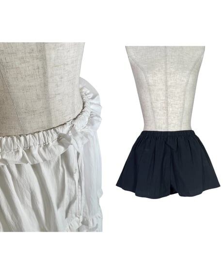 ［Milk］フロントオープンレースティアードスカート / Front Open Lace Tiered Skirt