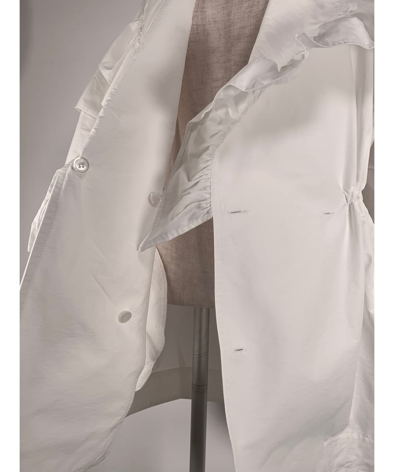 フリルカラージャケット Raffled Collar Jacket | FICTION TOK フリルカラージャケット Raffled Collar Jacket | FICTION TOK