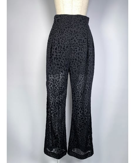 Leopard Sheer Pants レオパードシアーパンツ
