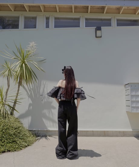 3wayスリーブボリュームフリルトップ / 3Way Sleeve Volume Frills Top