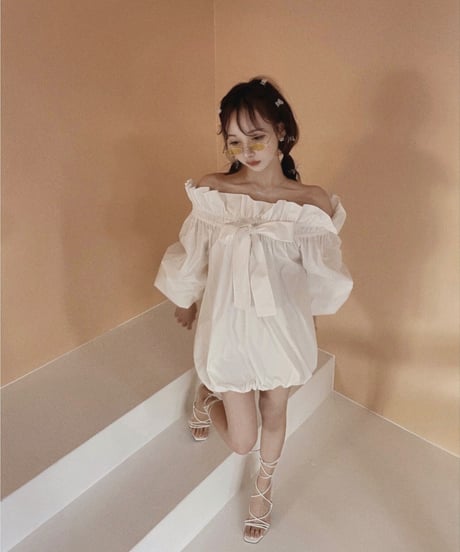 バルーンチュニックワンピース / Balloon Tunic One-Piece