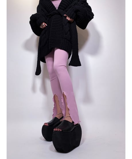 Front Slit Leggings フロントスリットレギンス