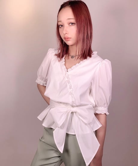 Cache-Coeur Tops　カシュクールトップス