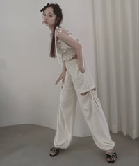 パイルサイドカットパンツ /Pile Side Cut Pants