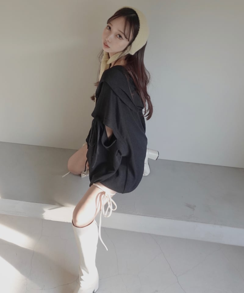 Basic Collection】リボンショートパンツ /Ribbon Short Pant Basic Collection】リボンショートパンツ /Ribbon Short Pant