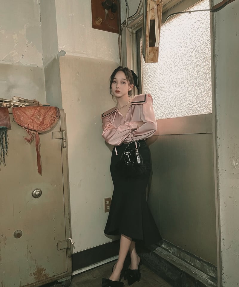 セーラーカラーブラウス / Sailor collar Blouse | FICTION TO セーラーカラーブラウス / Sailor collar Blouse | FICTION TO