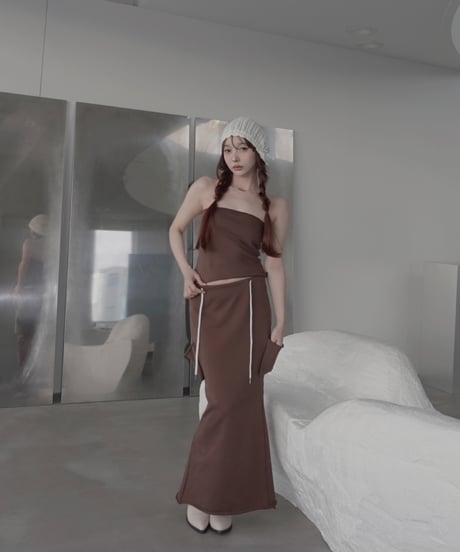 スウェットベアトップ /Sweat Bare Top