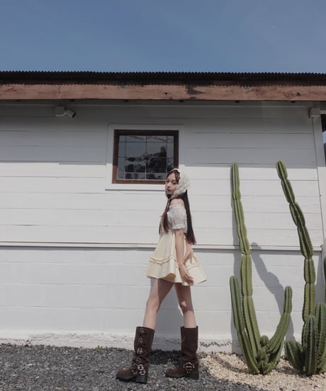 ［Lemonade］キャミソールチュニックドレス /Camisole Tunic Dress
