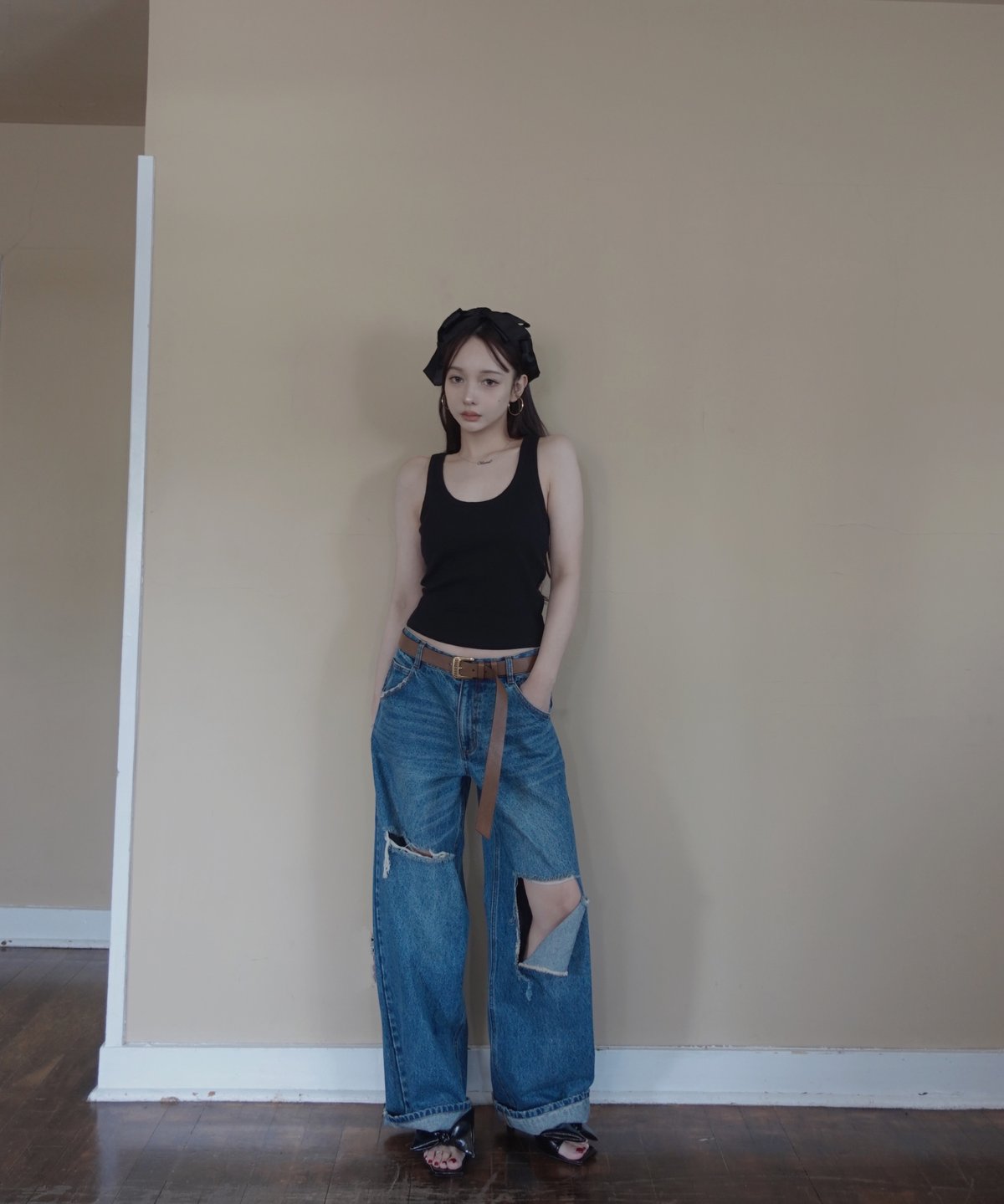 fiction tokyo ❤︎ 2wayデニム / 2way Denim Blue］2wayデニム / 2way Denim | FICTION TOKYO OFFI