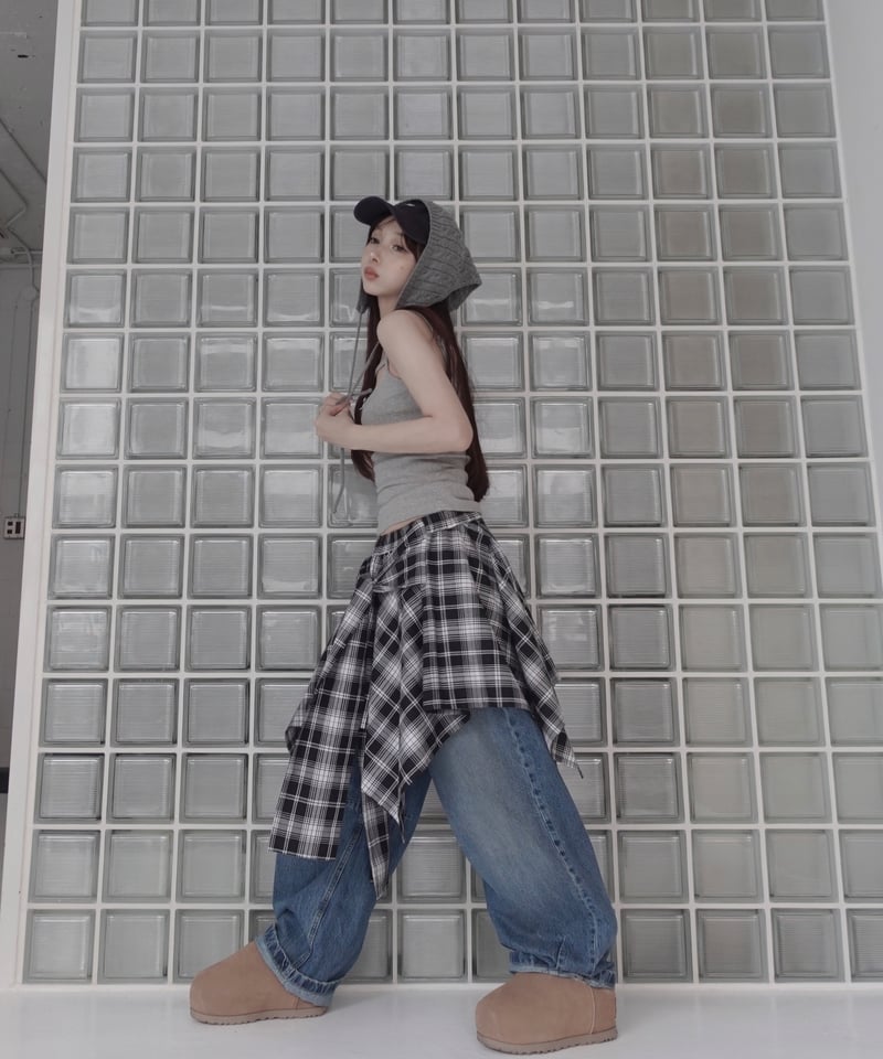 Check】ランダムスカート / Random Skirt | FICTION TOKYO