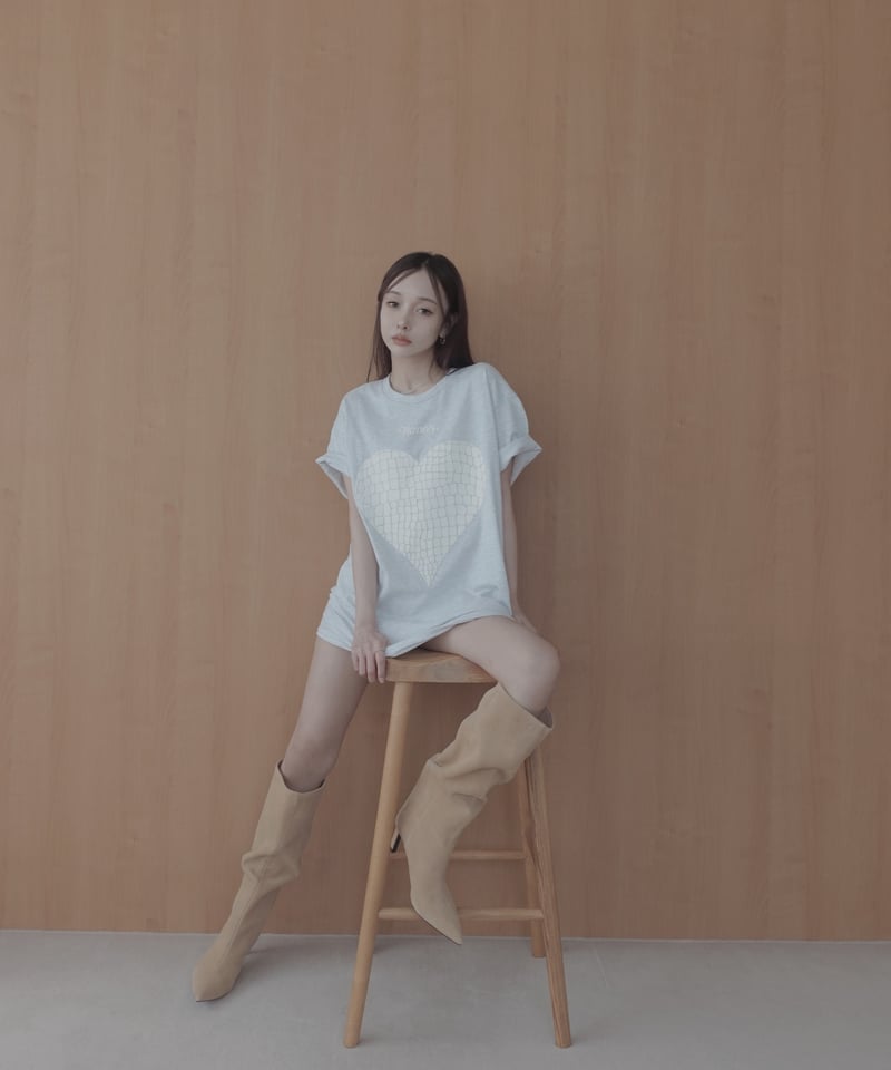 fiction tokyo tシャツ クロコハート クロコハートTシャツ / Croco Heart Tシャツ | FICTION TOKYO O