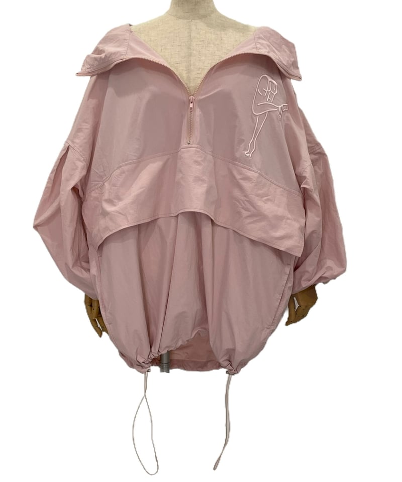 ハーフジップアップナイロンフーディー / Half Zip-up Nylon ハーフジップアップナイロンフーディー / Half Zip-up Nylon