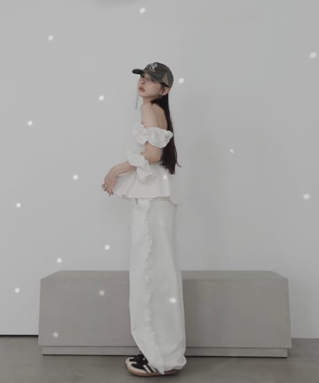 フリルスウェットパンツ /Frill Sweat Pants