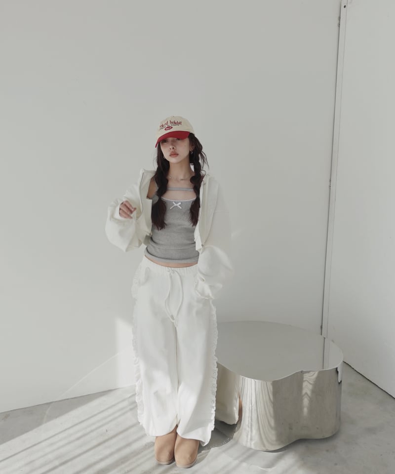 Milk】ハートジップアップフーディー /Heart Zip-up Hoodie | FIC