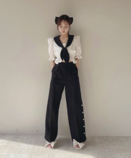 セーラータイブラウス /Sailor Tie Blouse
