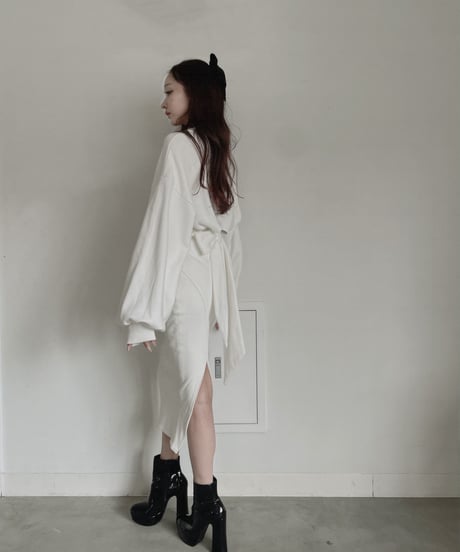スウェットスリットスカート / Slit Sweat Skirt
