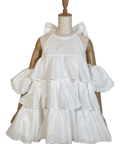 【Milk】ティアードバルーンチュニックワンピース / Tiered Balloon Tunic One-Piece