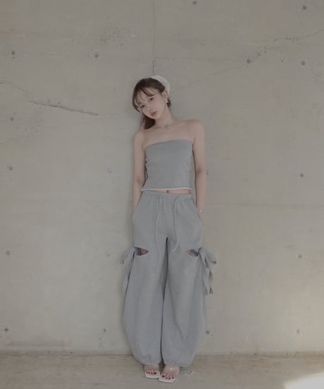 サイドカットスウェットパンツ/Side Cutting Sweat Pants