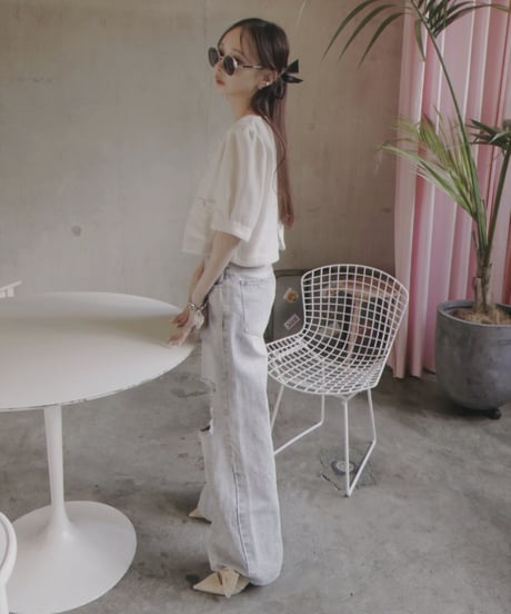 サマーツイードクロップドジャケット / Summer Tweed Cropped Jacket