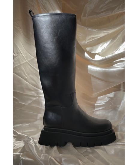 トラックソールロングブーツ / Track Sole Long Boots
