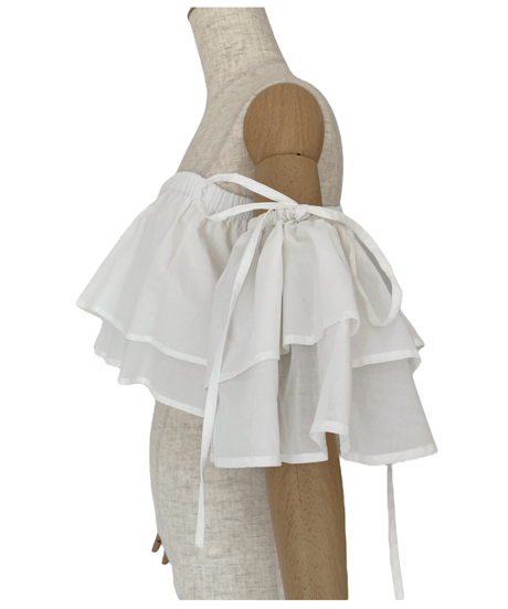 3wayスリーブボリュームフリルトップ / 3Way Sleeve Volume Frills Top