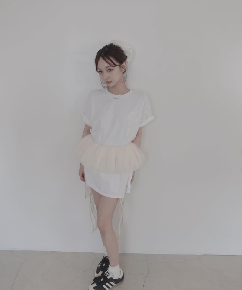 2Wayチュールトップ / 2Way Tulles Top | FICTION TOKYO O