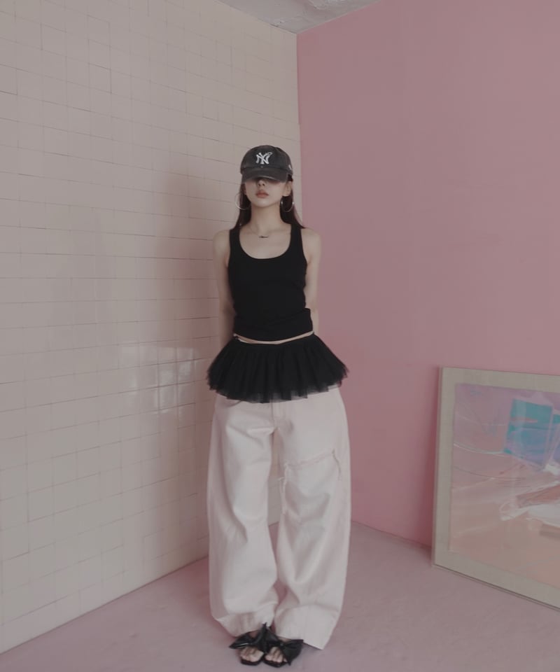 バレルデニム BarrelLeg Denim BARREL LEG バレルレッグジーンズ 樽(バレル)のような曲線が印象