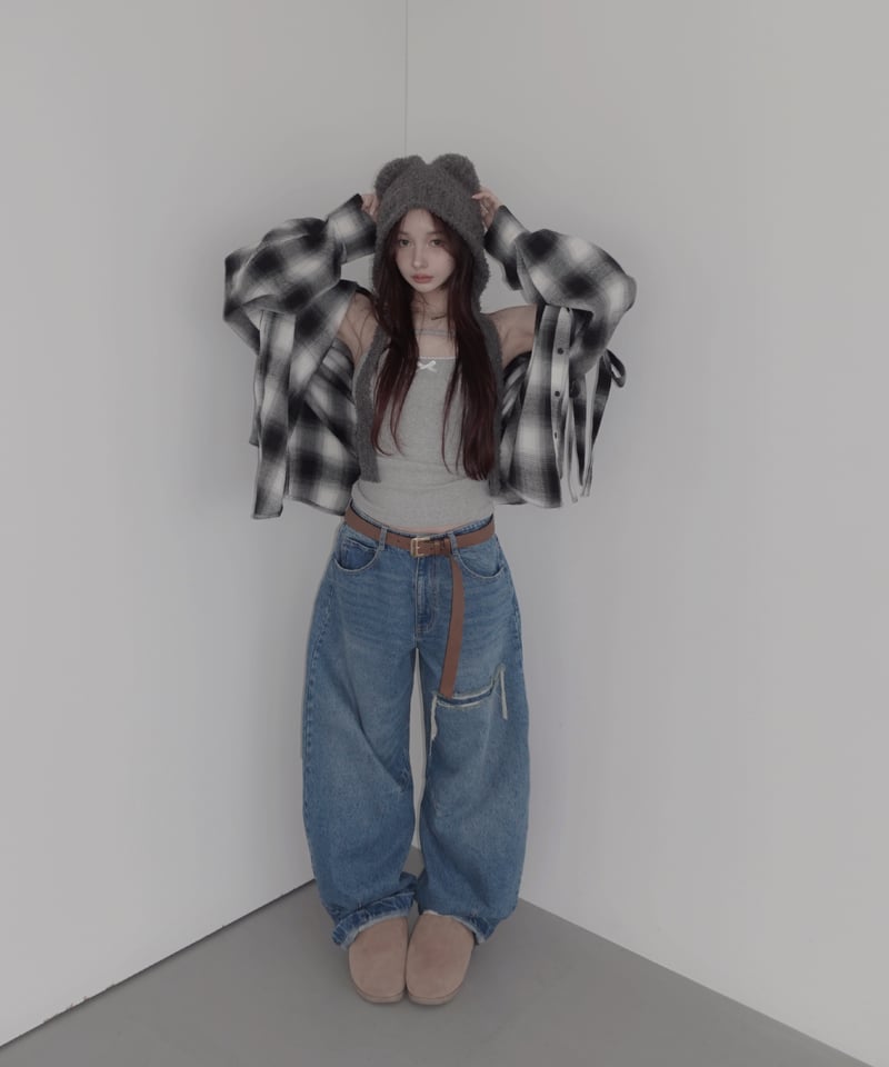 バレルデニム BarrelLeg Denim Blue】バレルデニム / BarrelLeg Denim | FICTION TOKYO