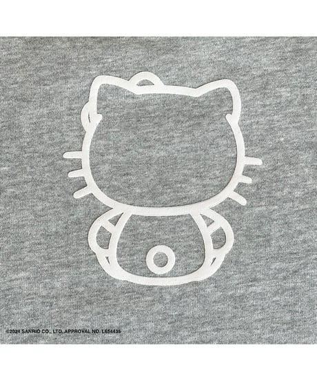 【Gray】♡ Croco Kitty ♡ ボリュームスリーブスウェットトップ / ♡Croco Kitty♡ Volume Sleeve Sweat Top