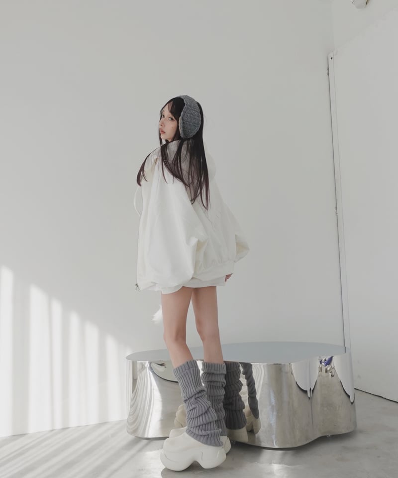 Milk】ハートジップアップフーディー /Heart Zip-up Hoodie | FIC