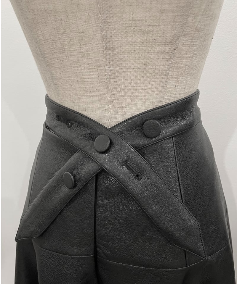 ジップオープンフェイクレザースカート / Zip Open FakeLeather ジップオープンフェイクレザースカート / Zip Open FakeLeather