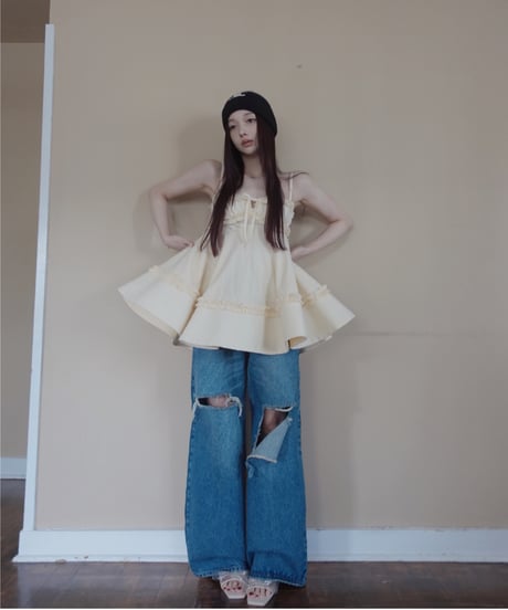 ［Blue］2wayデニム / 2way Denim