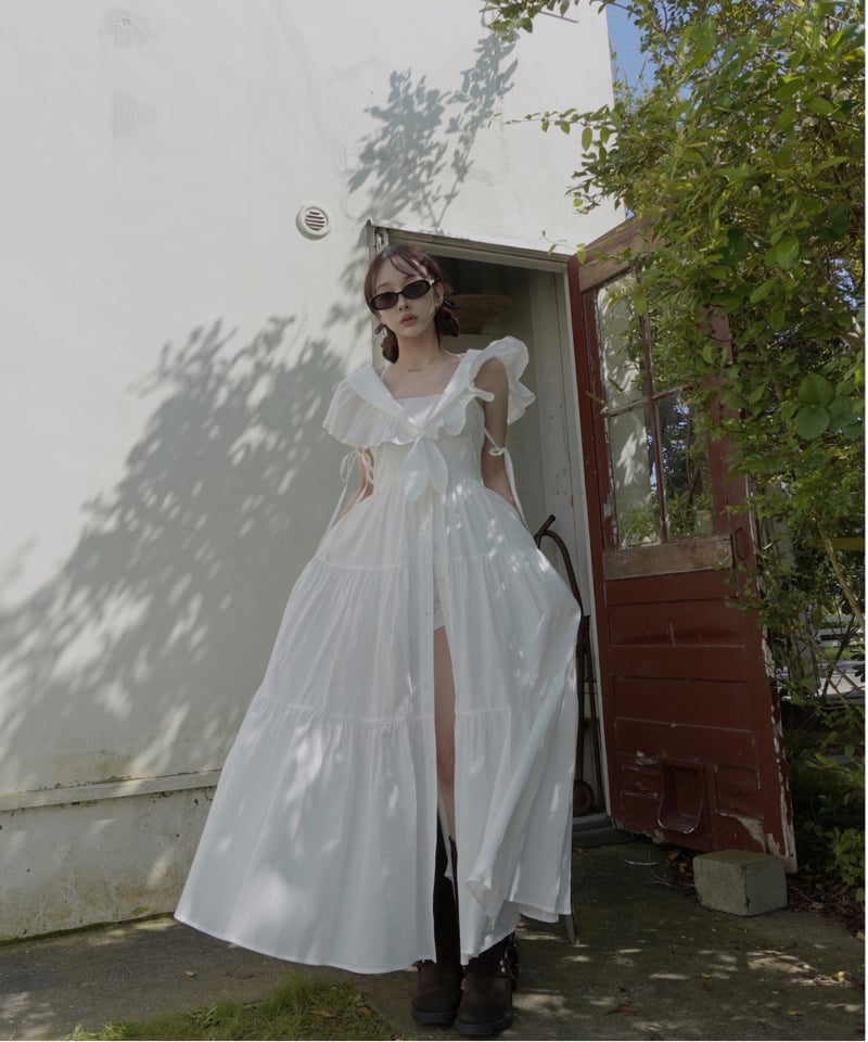 サマーロングドレス / Summer Long Dress | FICTION TOKYO O サマーロングドレス / Summer Long Dress | FICTION TOKYO O