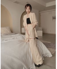 サイドカットシアーパンツ / Side Cutting Sheer Pants