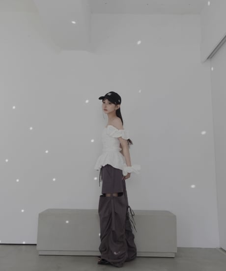 【Milk】コットンレーストップ(+ビッグシュシュ）/ CottonLace Top(+BigSHUSHU)