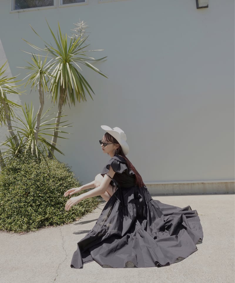 サマーロングドレス / Summer Long Dress | FICTION TOKYO O サマーロングドレス / Summer Long Dress | FICTION TOKYO O
