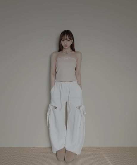ポイントレースベアトップ/Point Lace Bandeau Top