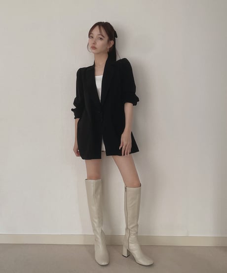パフスリーブシアージャケット /Puff Sleeve Sheer Jacket