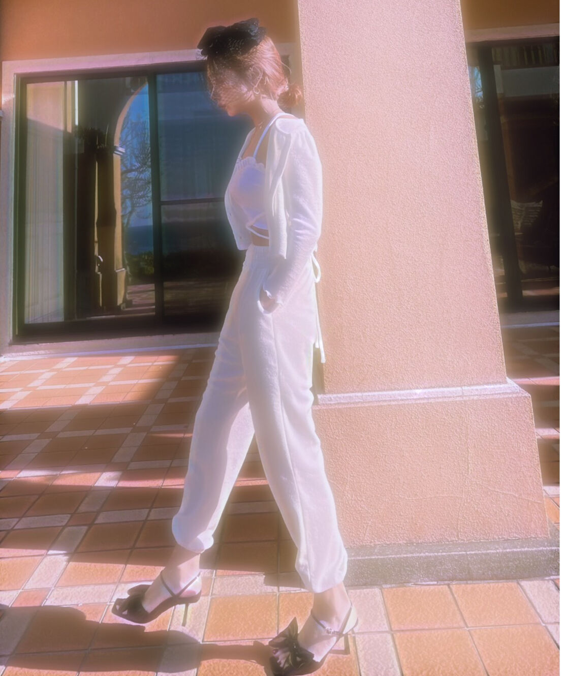パンツ Fallett Small Story Logo Jogger Pants Light Gray FA2101PT01G JGN7 - 